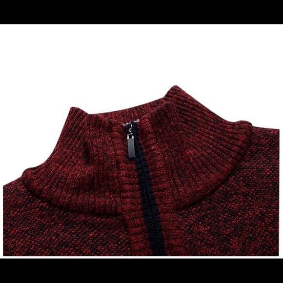 New Mens Cashmere Fleece Interior Sweater NWT - Picture 3 of 3